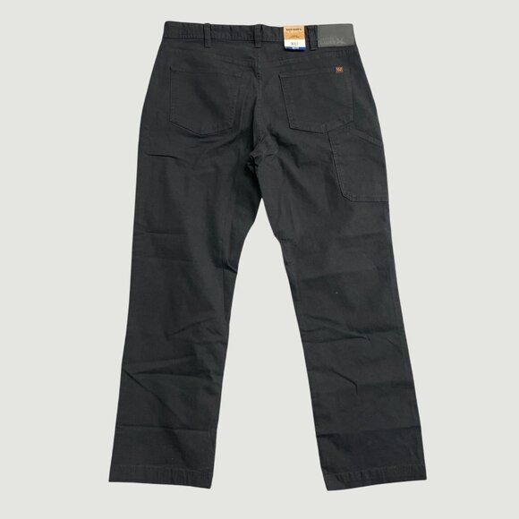 NEW Eddie Bauer Men's 36x32 Canvas Utility Pants Black Cargo Workwear   G1424 - Picture 4 of 8